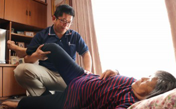 ケアプラン作成の様子