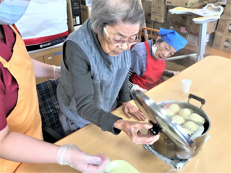 饅頭作り