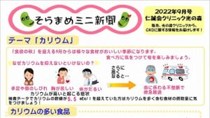 そらまめミニ新聞9月