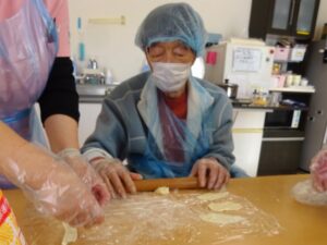 赤長　やせうま作り
