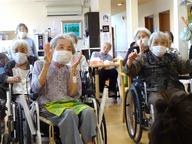 赤長園児交流