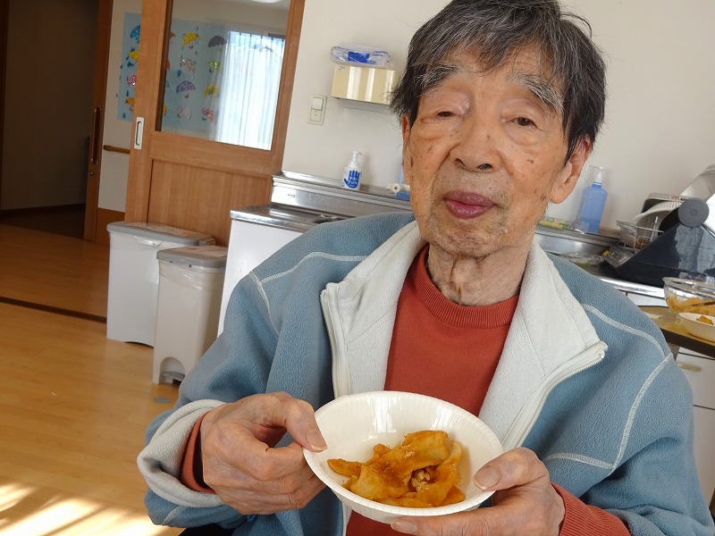 赤長　やせうま作り