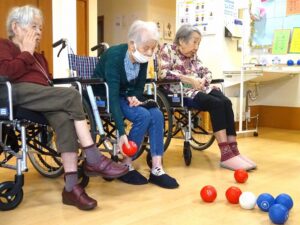 赤長ボッチャ大会