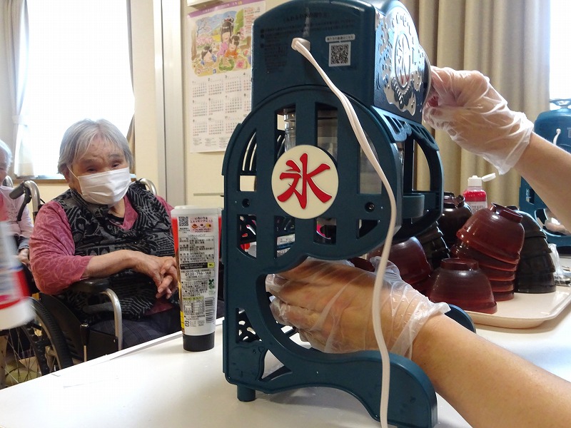 赤とんぼ長嶺かき氷