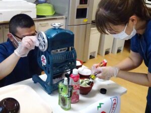赤とんぼ長嶺かき氷