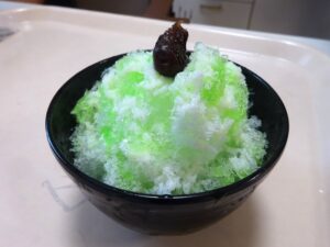赤とんぼ長嶺かき氷