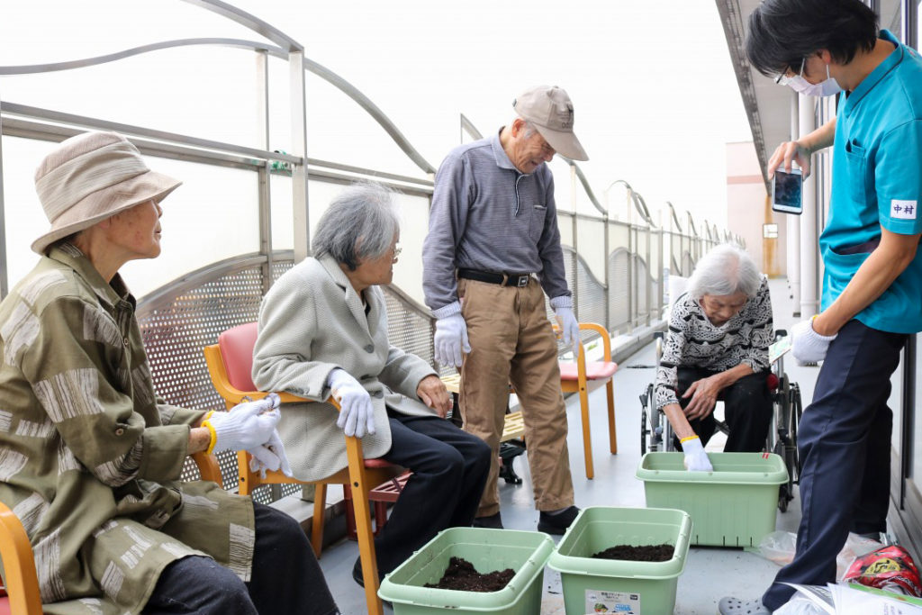 入所科4階家庭菜園2