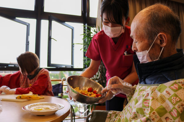 77歳のバースデーケーキ作り3