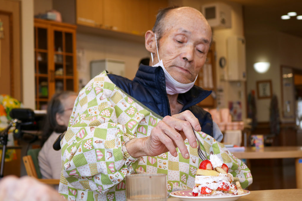 77歳のバースデーケーキ作り6