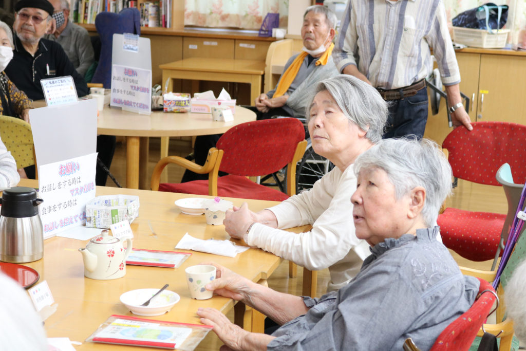 赤とんぼ通所便秘改善のための勉強会3