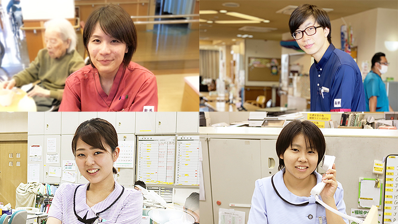 2021年4月 ケアセンター赤とんぼ 新入職員紹介 | 仁誠会‐熊本の人工