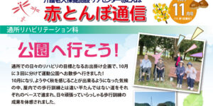 赤とんぼ通信11月号-表