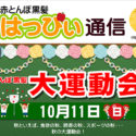 赤とんぼ黒髪 はっぴぃ通信10月号　アイキャッチ