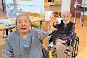 赤長乾杯②